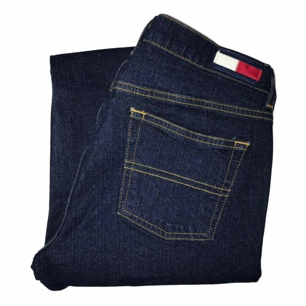 Tommy Hilfiger Jill Dark 2003 Flare Jeans 9 33